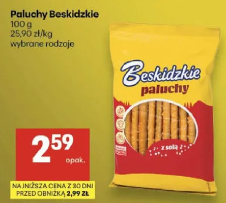 Paluszki Beskidzkie promocja w Delikatesy Centrum