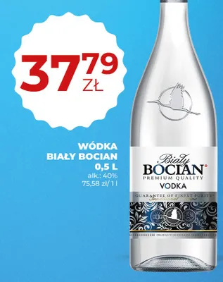 Wódka Biały Bocian promocja w Duży Ben