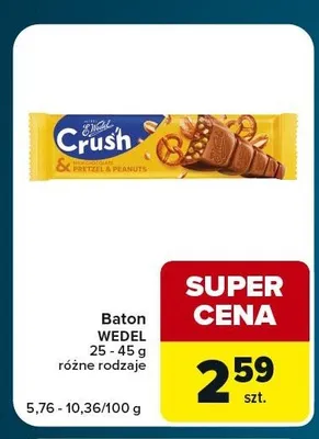 Baton E.Wedel Crush promocja w Globi