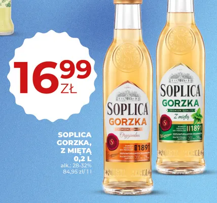 Soplica Gorzka promocja w Duży Ben