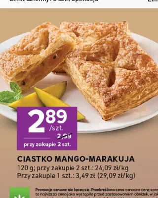 Ciastko mango-marakuja promocja w Stokrotka