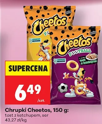 Chrupki tost z ketchupem promocja w Biedronka