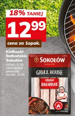 Kiełbaski Bałkańskie promocja w Hitpol