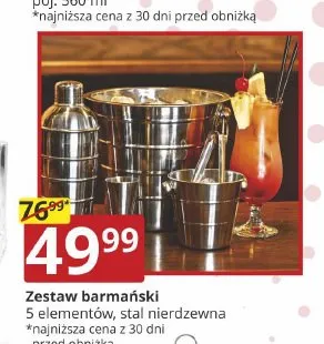 Zestaw barmański 5 elementów promocja w Prymus AGD