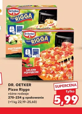 Pizza Rigga Pieczarki Dr. Oetker promocja w Kaufland
