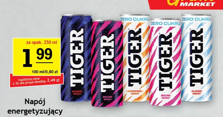 Napój energetyczny classic Black promocja w Gram Market