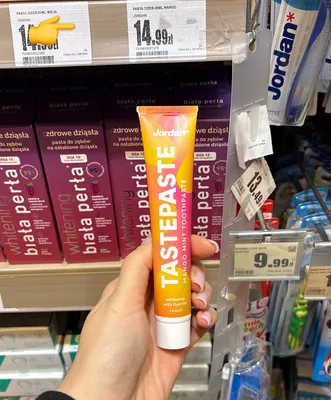 Pasta do zębów mango-mięta promocja w Intermarche