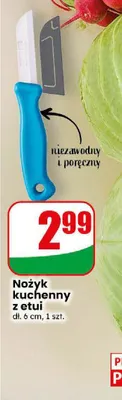 Nożyk kuchenny z etui promocja w Dino