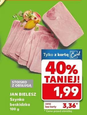 Szynka bezkideka promocja w Kaufland