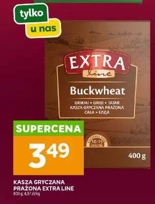 Kasza gryczana prażona promocja w Stokrotka