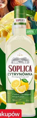Wódka Soplica Cytrynówka Rześka 26% promocja w Selgros