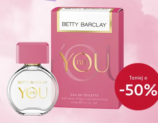 Woda toaletowa Betty Barclay Even You promocja w Rossmann