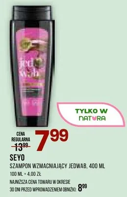Szampon wzmacniający Sevo Jedwab 400 ml promocja w Drogerie Natura