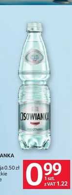 Woda mineralna niegazowana Cisowianka promocja w Selgros
