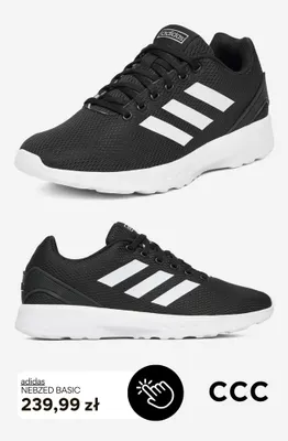 Buty sportowe adidas Nebzed Basic promocja w CCC