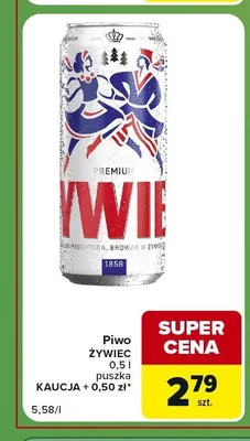 Piwo Żywiec promocja w Carrefour Express