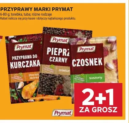 Przyprawy Prymat promocja w Stokrotka