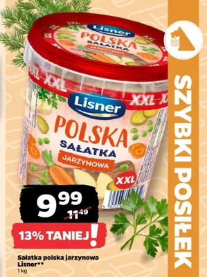 Sałatka polska jarzynowa promocja w Netto