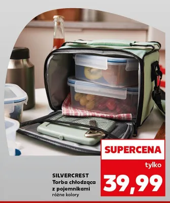 Torba chłodząca z pojemnikami różne kolory promocja w Kaufland