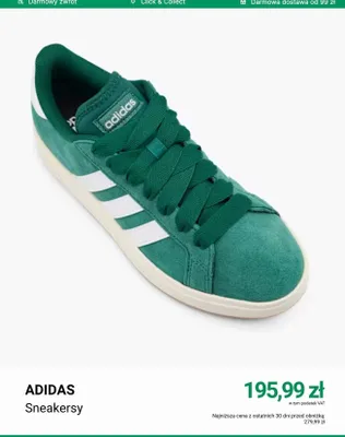 Buty sportowe sneakersy Adidas promocja w Deichmann