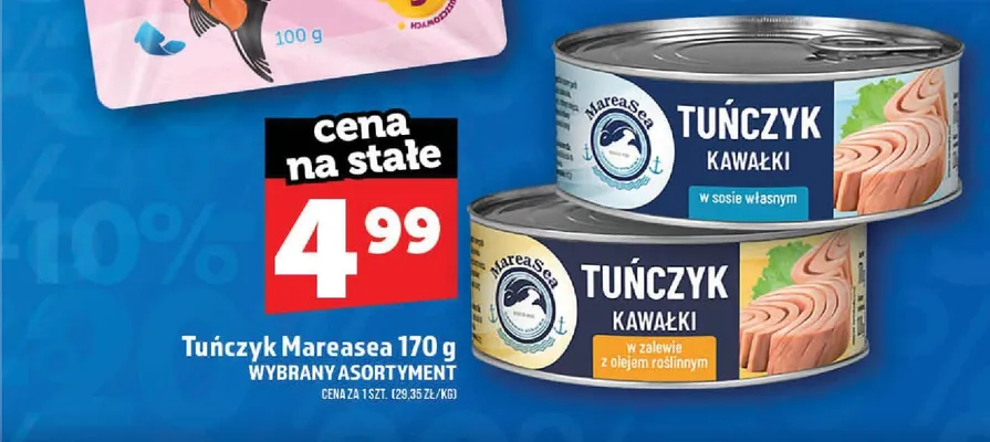 Tuńczyk Mareasea promocja w TOPAZ