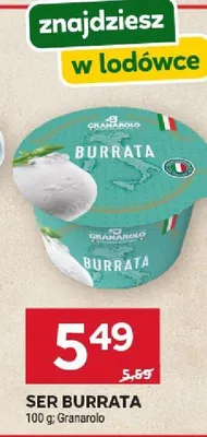 Ser burrata promocja w Stokrotka