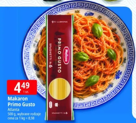 Makaron spaghetti Primo Gusto promocja w Leclerc