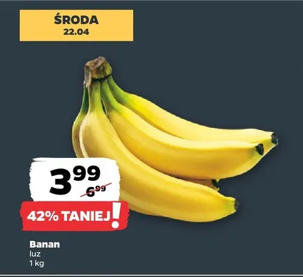 Banan luz promocja w Netto