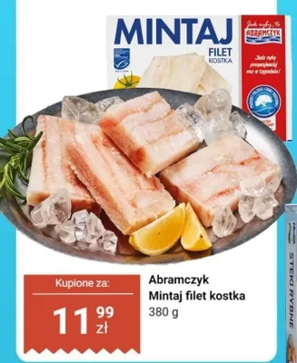 Filet mintaj kostka promocja w Dino