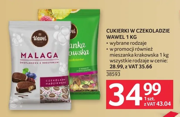Cukierki Mieszanka Krakowska Wawel promocja w Selgros