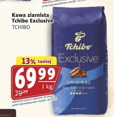 Kawa ziarnista Tchibo Exclusive promocja w Prim Market