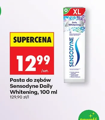 Pasta do zębów Sensodyne Daily Whitening promocja w Biedronka