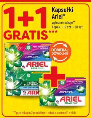 Kapsułki Ariel promocja w POLOmarket
