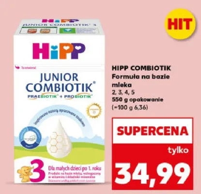 Formuła na bazie mleka 2, 3, 4, 5 550g opakowanie promocja w Kaufland