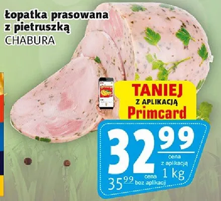 Łopatka prasowana z pietruszką promocja w Prim Market