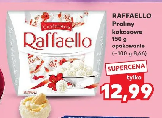 Praliny kokosowe promocja w Kaufland