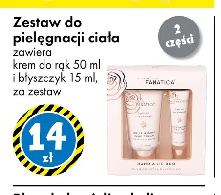 Zestaw do pielęgnacji ciała Cosmetica Fanatica promocja w Tedi