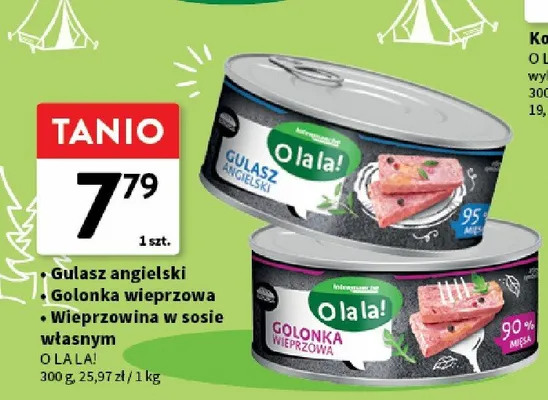 Gulasz angielski O la la! promocja w Intermarche