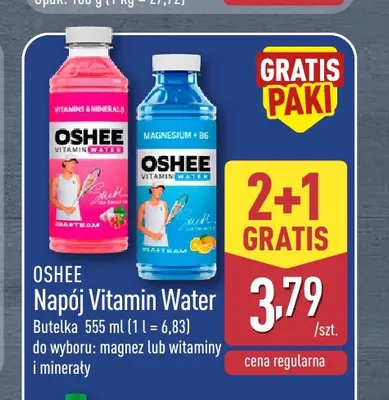 Napój Oshee Vitamin Water Magnez promocja w Aldi