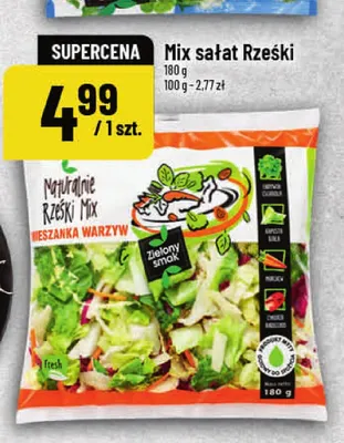 Mix sałat Rześki Zielony Smak promocja w POLOmarket