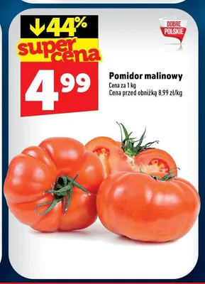 Pomidory malinowe promocja w TOPAZ