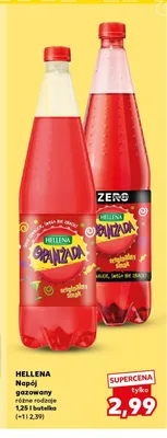 Napój gazowany Hellena Oranżada bez cukru promocja w Kaufland