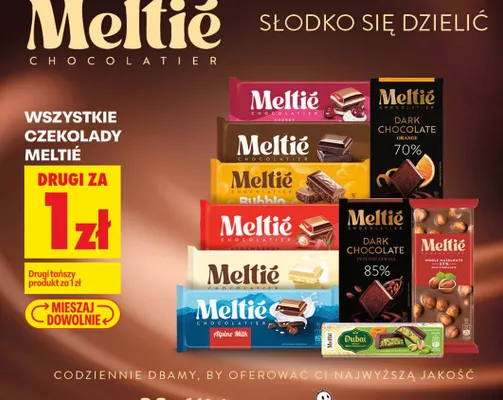 Czekolada mleczna z toffi E. wedel pawełek promocja w Biedronka