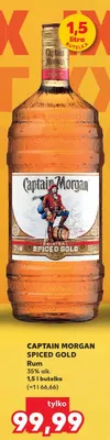 Rum Spiced Gold 35% alk. promocja w Kaufland