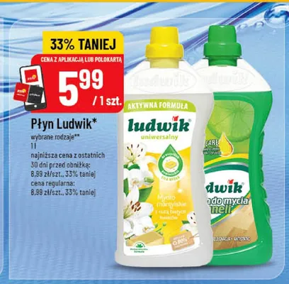 Płyn uniwersalny Ludwik promocja w POLOmarket
