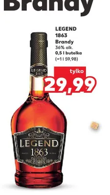 Brandy Legend 1863 promocja w Kaufland