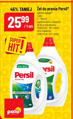 Żel do prania Persil promocja w POLOmarket