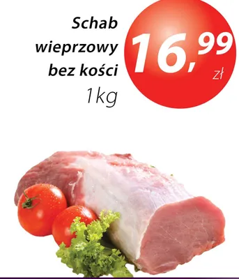 Schab wieprzowy bez kości promocja w Market Point