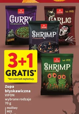 Zupa błyskawiczna Vifon Garlic promocja w Intermarche