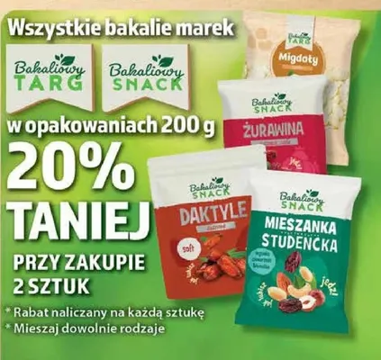 Bakalie 200 g promocja w Dino
